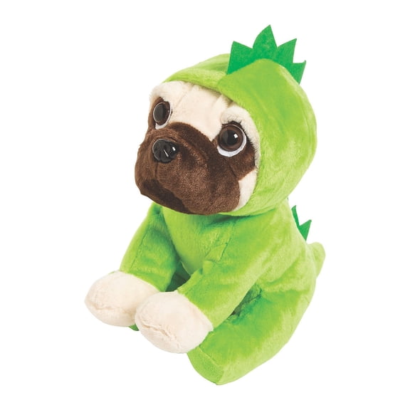 Dinosaur Pug Plush - Toys - 1 Piece