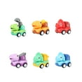 thumbnail image 1 of Dinosaur Pull Back Car Set, Colorful Regenerative Engineering Vehicle, No Battery Needed, Cute Simulation Car for Collecting and Racing (7.6x5.1x1.9 inch), 1 of 6