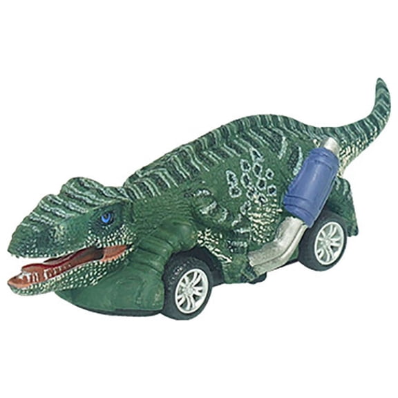 Dinosaur Pull Back Cars 6 Pack Dinosaur Shape Vehicles Friction Powered Toys for 3-9 Years