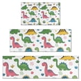 thumbnail image 1 of Dinosaur with ROAR Pattern Kitchen Rugs Sets Of 3,Kitchen Runner Rugs Non Skid Washable,Decorative Kitchen Floor Mats for Kitchen,Sink,Laundry,17"x30"+ 17"x47" + 17"x59", 1 of 6