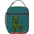 thumbnail image 1 of Dinosaur Reusable Lunch Box Insulated LunchBox Cooler Lunch Bag, 1 of 6