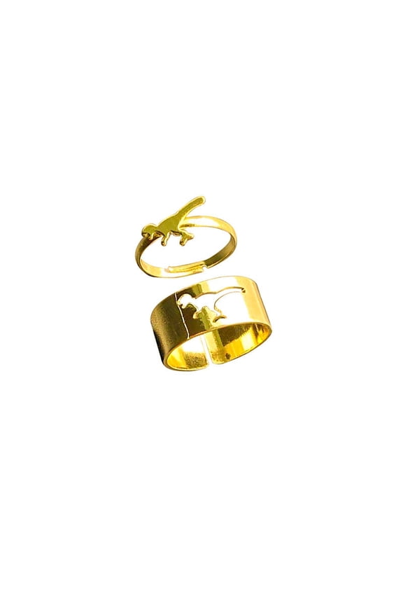 Dinosaur Ring Animal 2 Piece Set Ring Jewelry