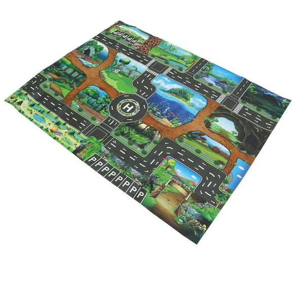 Dinosaur Road Carpet Playmat Rug toys Children Educational Play Mat For Room Game