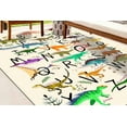 thumbnail image 1 of Dinosaur Rug, Dinosaur Lover Gift Rugs, Children Rug, Bath Rug, Personalized Rug, Cool Rug, Non Slip Rug, Bathroom Rug, Customs Rug, 2.6'x9.2' - 80x280 cm, 1 of 8