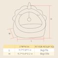 thumbnail image 1 of Dinosaur Shape Pet House For Dogs & Cats, Adorable Cat Bed, Warm Dog Kennel, Cat House, 1 of 6