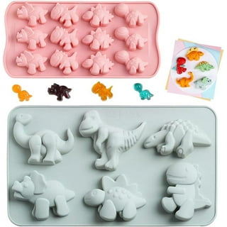 Dinosaur Silicone Mold - Jewelry Resin Clay Mold - Food Safe Fondant Candy  (897