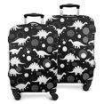 thumbnail image 1 of Dinosaur Silhouette Pattern Luggage Cover Fashion Suitcase Cover Baggage Covers Fit 25-28 Inch Luggage (Go Travel), 1 of 1