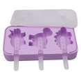 thumbnail image 1 of Dinosaur Silicone Ice Cream Mold With Lid And 6 Pp Sticks, Homemade Diy Ice Pop Maker For Kids, Fun Dino Shaped Bpa Free Reusable Food-Grade Silicone Molds For Easy Freezing And, 1 of 3