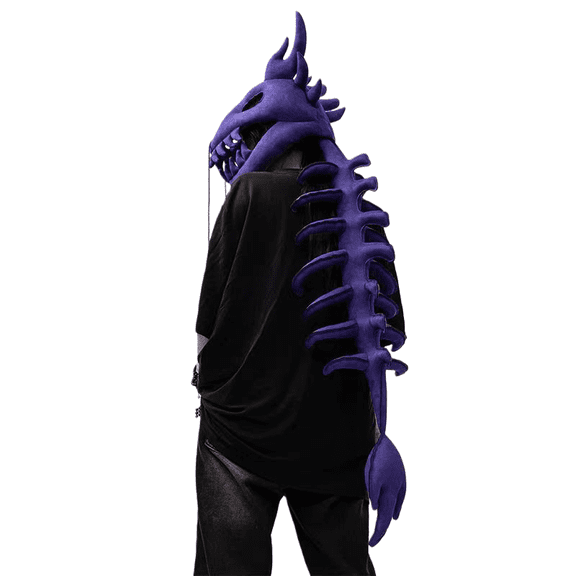 Dinosaur Skeleton Plush Toy, Soft Stuffed Dino with Skeleton Design, Cute Decorative Plush Figure, Fun Cozy Companion for Home Display and Gifting