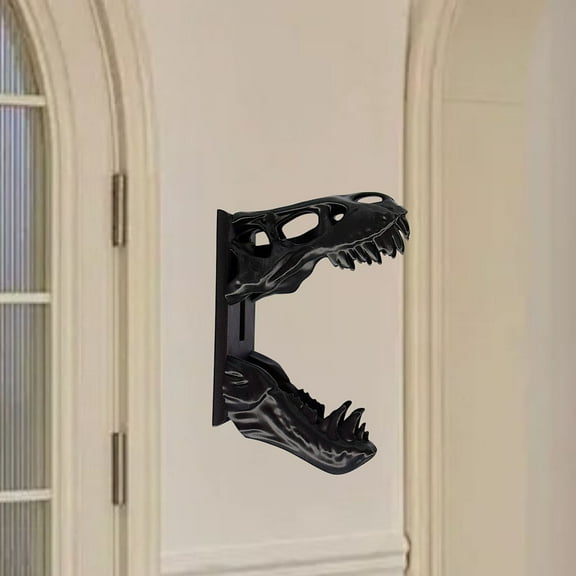 Dinosaur Skull Light Switch Panel Cover, Premium Pc Modern Decorative Wall Plate For Study Room Living Room Decoration, Scratch-Resistant Sleek Ornament With Easy Installation,