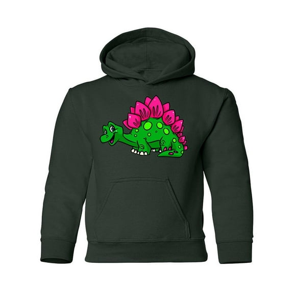 Dinosaur Smiling Hoodie Juniors -Image by Shutterstock,  x-Large