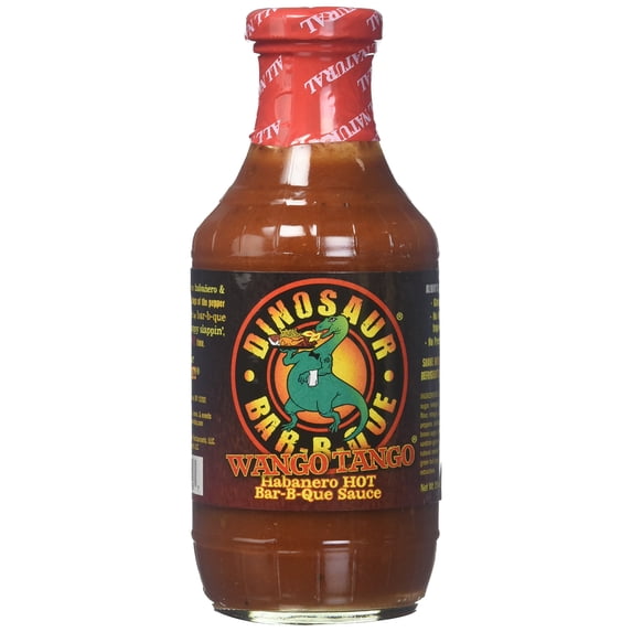Dinosaur - Spicy Habanero BBQ Sauce - 19Oz Case of 6