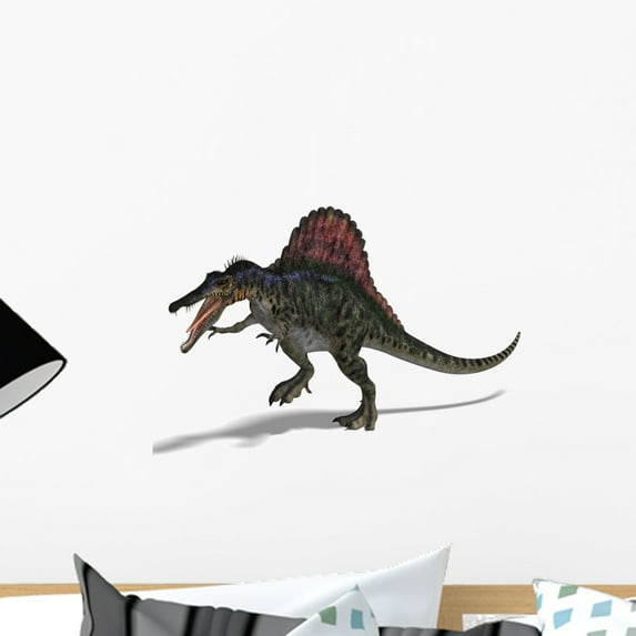 Dinosaur Spinosaurus Wall Decal by Wallmonkeys Peel and Stick Graphic (18 in W x 12 in H) WM351531