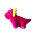 thumbnail image 1 of Dinosaur Squeaky Dog Toys Durable Plush Pet Chew Interactive Stuffed Teething Play Sound Hot Pink, 1 of 5
