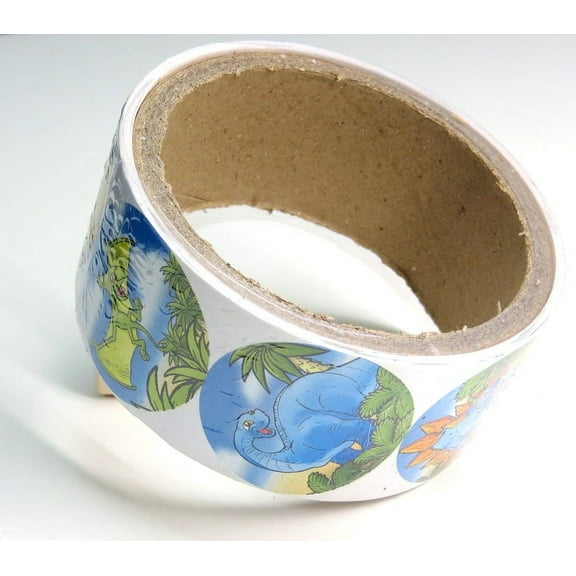 Dinosaur Sticker Roll (100 Stickers)