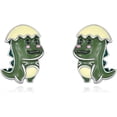 thumbnail image 1 of Dinosaur Stud Earrings 925 Sterling Silver Dinosaur Earrings Cute Animal Jewelry Gifts For Women Friend, 1 of 6