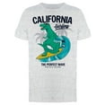 thumbnail image 1 of Dinosaur Surfing Wave Tee Men's -Image by Shutterstock, 1 of 2