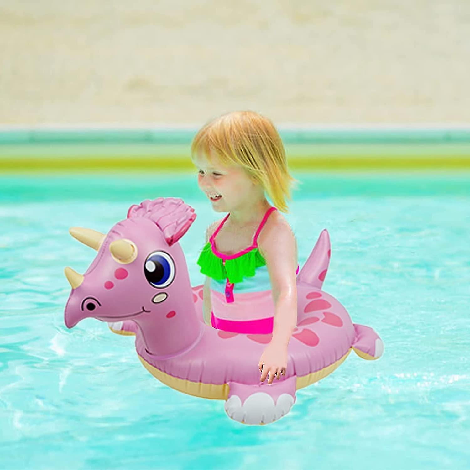 Dinosaur Swimming Pool Rings For Kids Pool Floats With A Zizi Sound ...