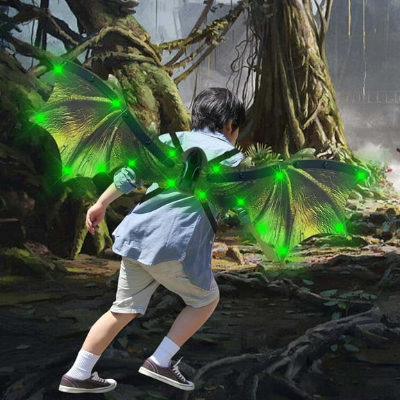 Dinosaur Swing By Themselves Light Up And Sound Effect Children's Outdoor Props Glow Worm Light Light Pens with Light 80s Party Decorations for Adults Door Skeleton Party Light Bulb Outdoor Light for