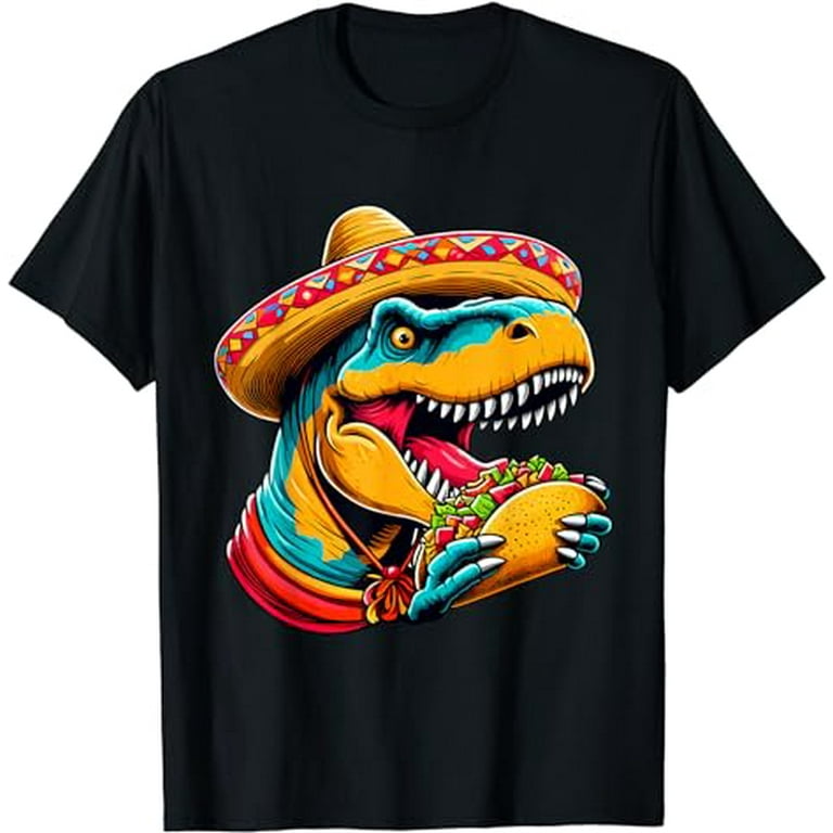 Cinco De Mayo Shirts For Kids Boys Taco T Rex Dinosaur Shirt Cinco De Mayo Shirts For Kids Boys Taco T Rex Dinosaur Shirt