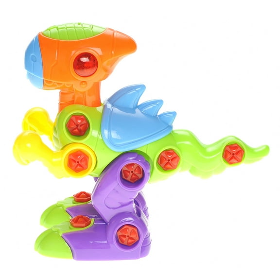 Dinosaur Take Apart Toy With Lights And Sounds with Screwdriver