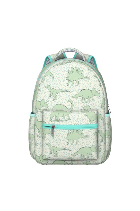 "Dinosaur Themed Commuter Backpack - Large Capacity School Backpack for College, Water-Resistant Laptop Backpack, Lightweight & Functional for Daily Use"