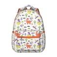 thumbnail image 1 of "Dinosaur Themed High School Backpack - Durable School Backpack for Teens, Water-Resistant Laptop Backpack with Multiple Compartments, Comfortable Fit", 1 of 6