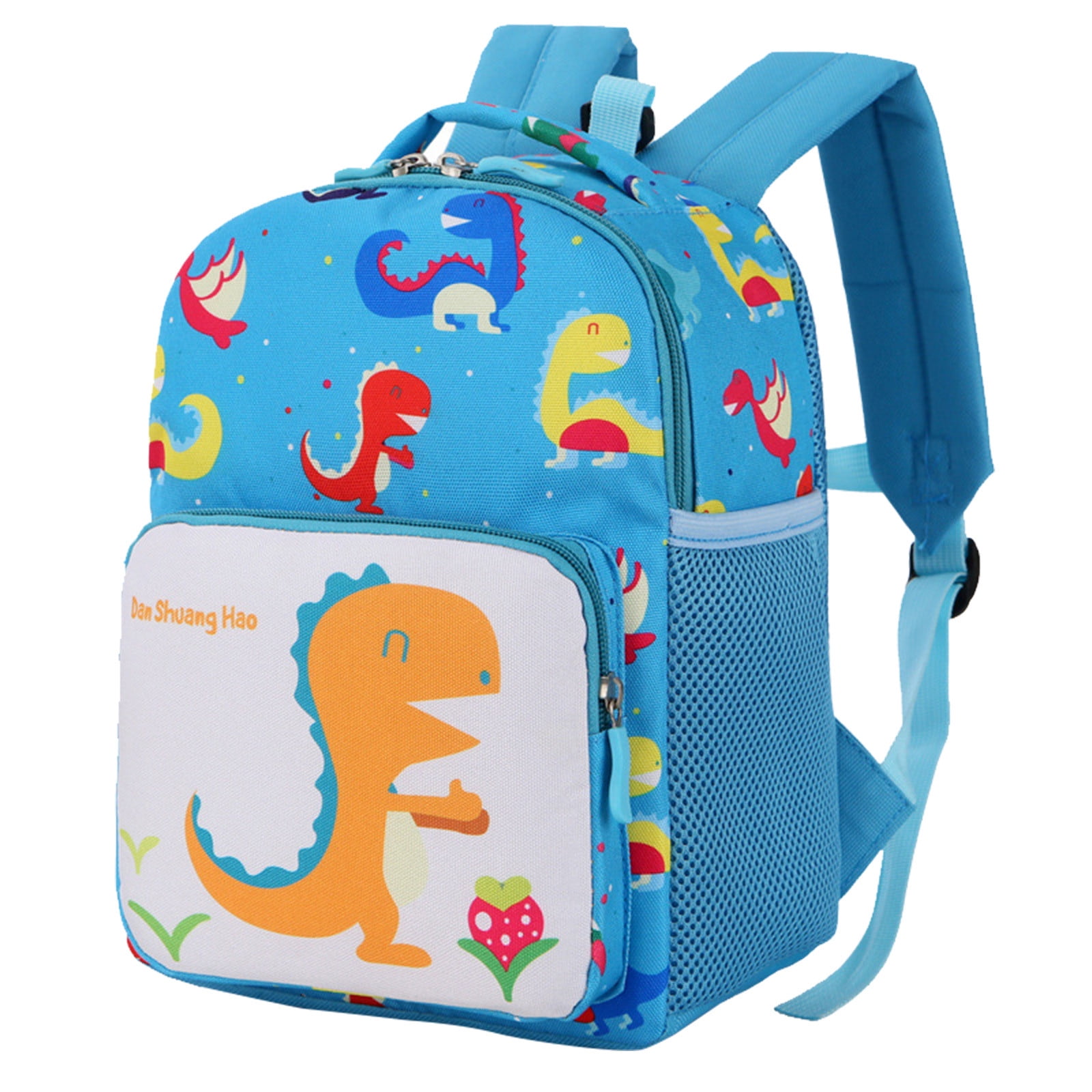 Dinosaur Toddler Backpack for Kids 1-3 Years Old,Mini Toddler Backpack Boys 2-3 Year Old Girls,Small Neoprene Preschool Backpack for Kids with Anti-lost Safety Leash for Daycare Outdoor