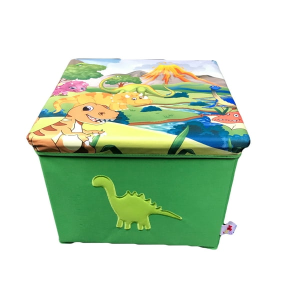 Dinosaur Toy Box 15"x15" , Matching Bundle SET