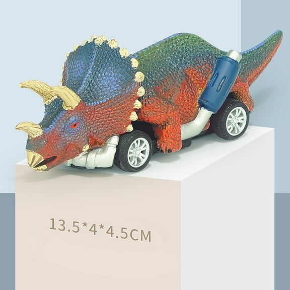 Dinosaur Toy Cars for Kids, Monster Truck Toys Vehicles Push and Go Flip Stunt Car, Race Cars Party Favors for Toddlers Goodie Bag Prizes Treasure Box Toys for Boys 4-6 Christmas Birthday Gifts