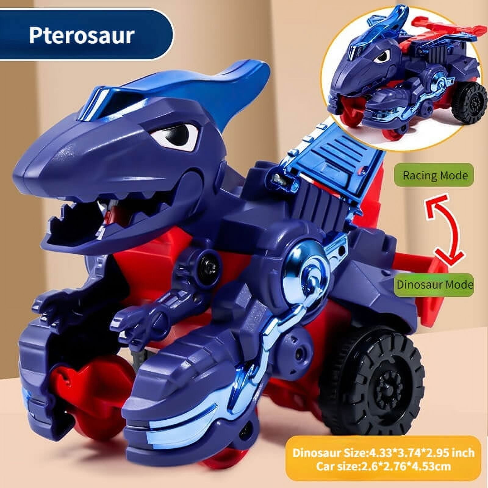 Dinosaur Toy-Crash Transformation Dinosaur Car - Walmart.com