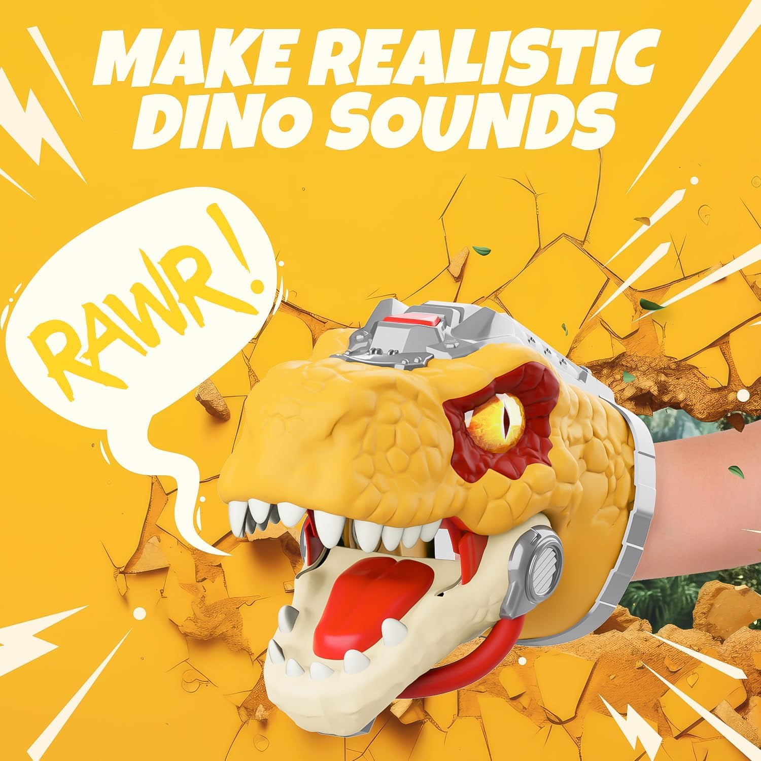 Dinosaur Toys, Dinosaur Hand Puppets, Dino Tyrannosaurus Rex Toys with ...