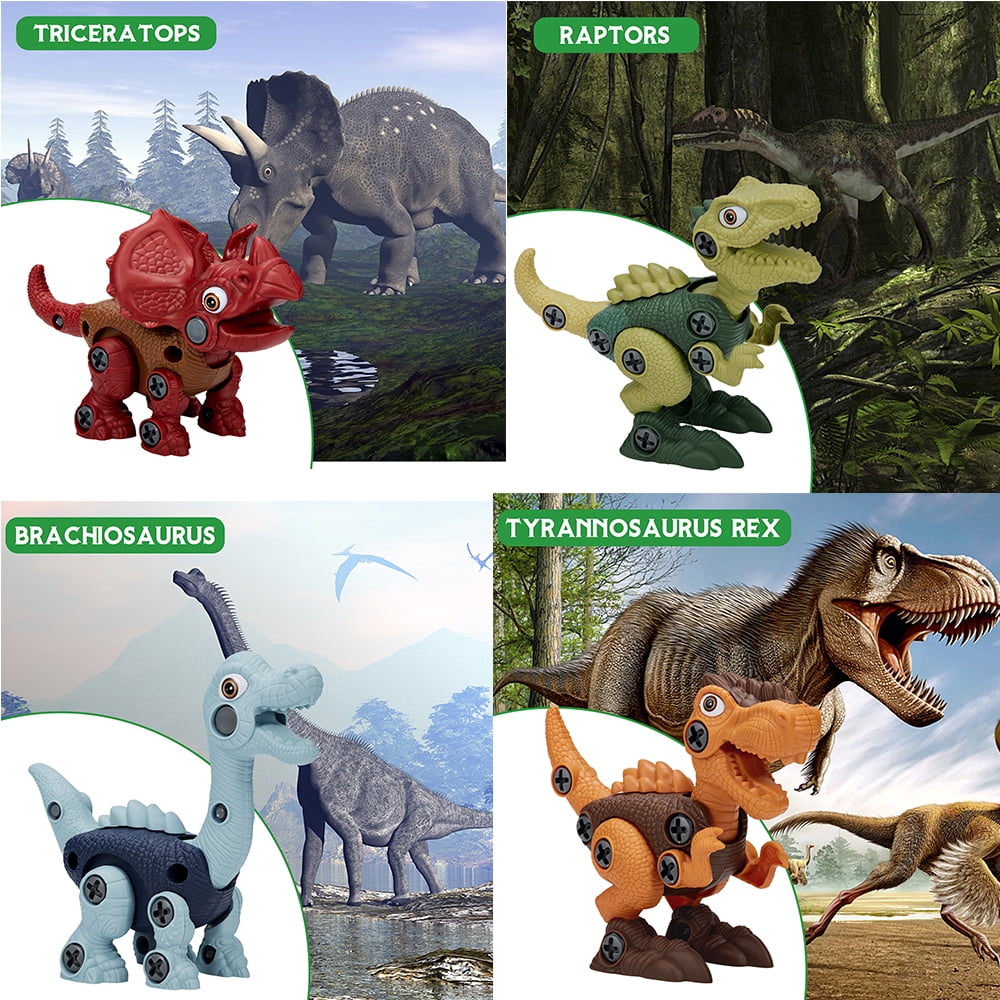 Dinosaur Toys For Kids, Children’s Building Block Toys, DIY Toy Set ...