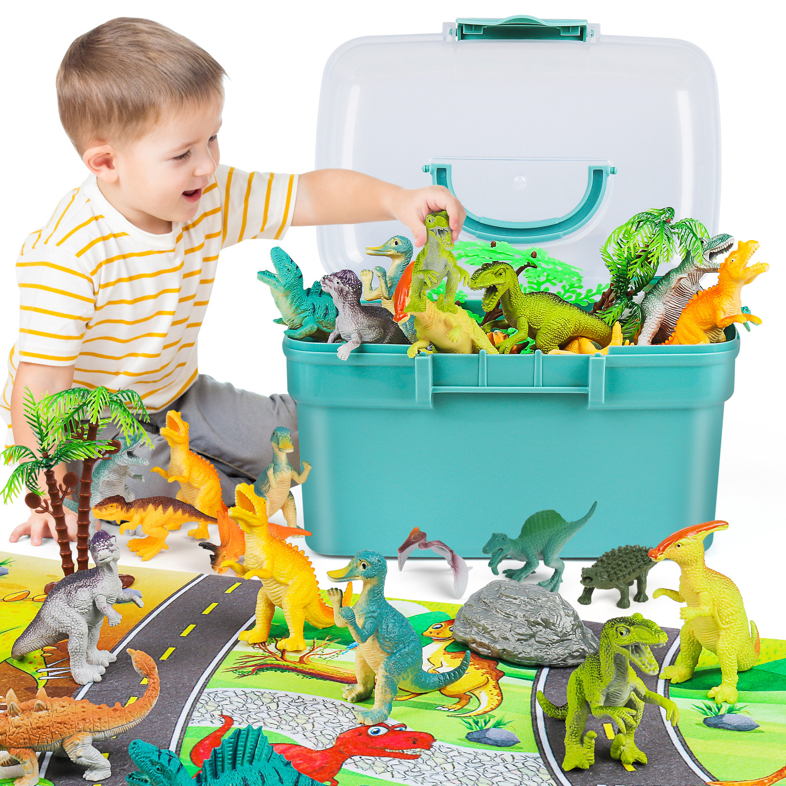 Jurassic World Dominion Chaotic Cargo Pack of 5 Mini Figures with