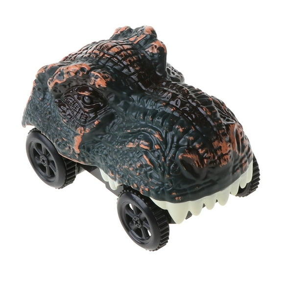 Dinosaur Track Cars Compatible with Most Tracks Light Up Racing Track
