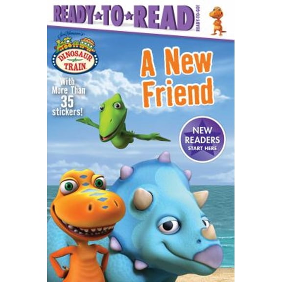 Pre-Owned Dinosaur Train: A New Friend : Ready-to-Read Ready-to-Go! (Paperback)
