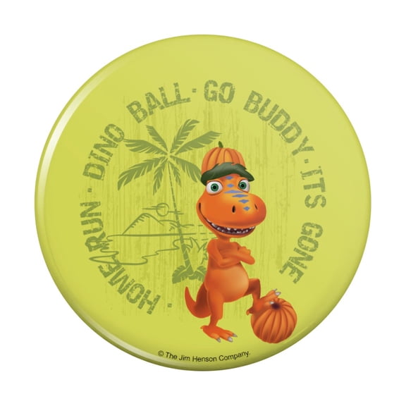 Dinosaur Train Dino Ball Go Buddy Kitchen Refrigerator Locker Button Magnet