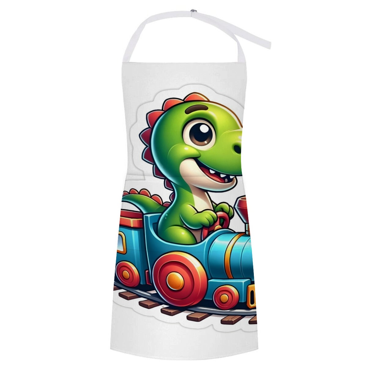 Dinosaur Train Pattern Apron Fashionable And Durable The Focus Of ...