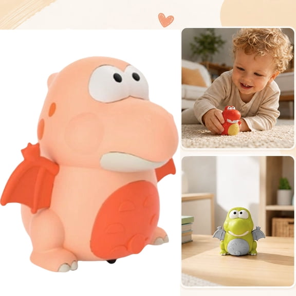 Dinosaur Train Set for Toddlers Magnetic Dinosaur Toys and Number Train Toys Preschool Learning Activities for Kids Birthday Gifts for Boys Girls,Pink