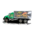 thumbnail image 1 of Dinosaur Transporter Boys Dinosaur Toy Play Dinosaur Set With Truck Carry 4 Dinosaurs, 1 of 13
