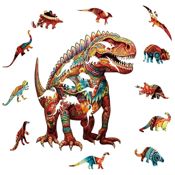 Dinosaur Tree wooden puzzle, magic puzzle, family games, toys, decorations, paintings, home decor, gifts