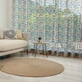 thumbnail image 1 of Dinosaur Tulle Curtains with Rod Pocket, Monsters Pattern Dinosaurs Caricature Cartoon Style Funny Creature Playroom, Sheer Drape for Wedding Party 2 Panels, 7 Sizes, Multicolor, by Ambesonne, 1 of 3