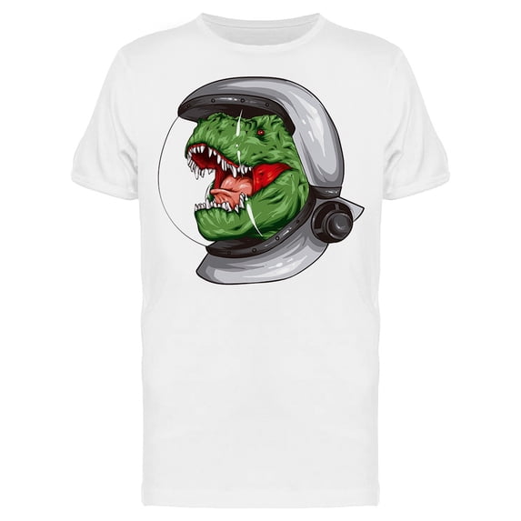 Dinosaur Tyrannosaur Astronaut Tee Men's -Image by Shutterstock