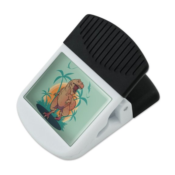 Dinosaur Tyrannosaurus Rex Running Refrigerator Fridge Magnet Magnetic Hanging Hook Note Snack Clip