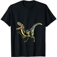 thumbnail image 1 of Dinosaur Velociraptor - Halloween tee - Party Fun t-Shirt, 1 of 5