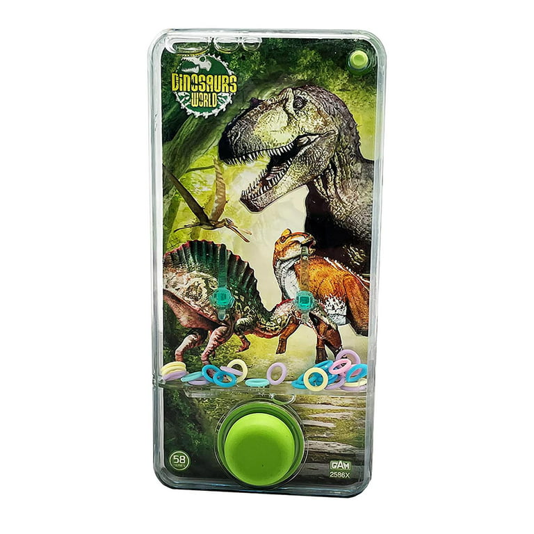 Dinosaur Water Games Packs of 3 Dino Theme Water Toss Ring Game Aqua Toy  Water Ring Game for Kids, Dinosaur Pack of 3, Size: one size, Fun Stuff