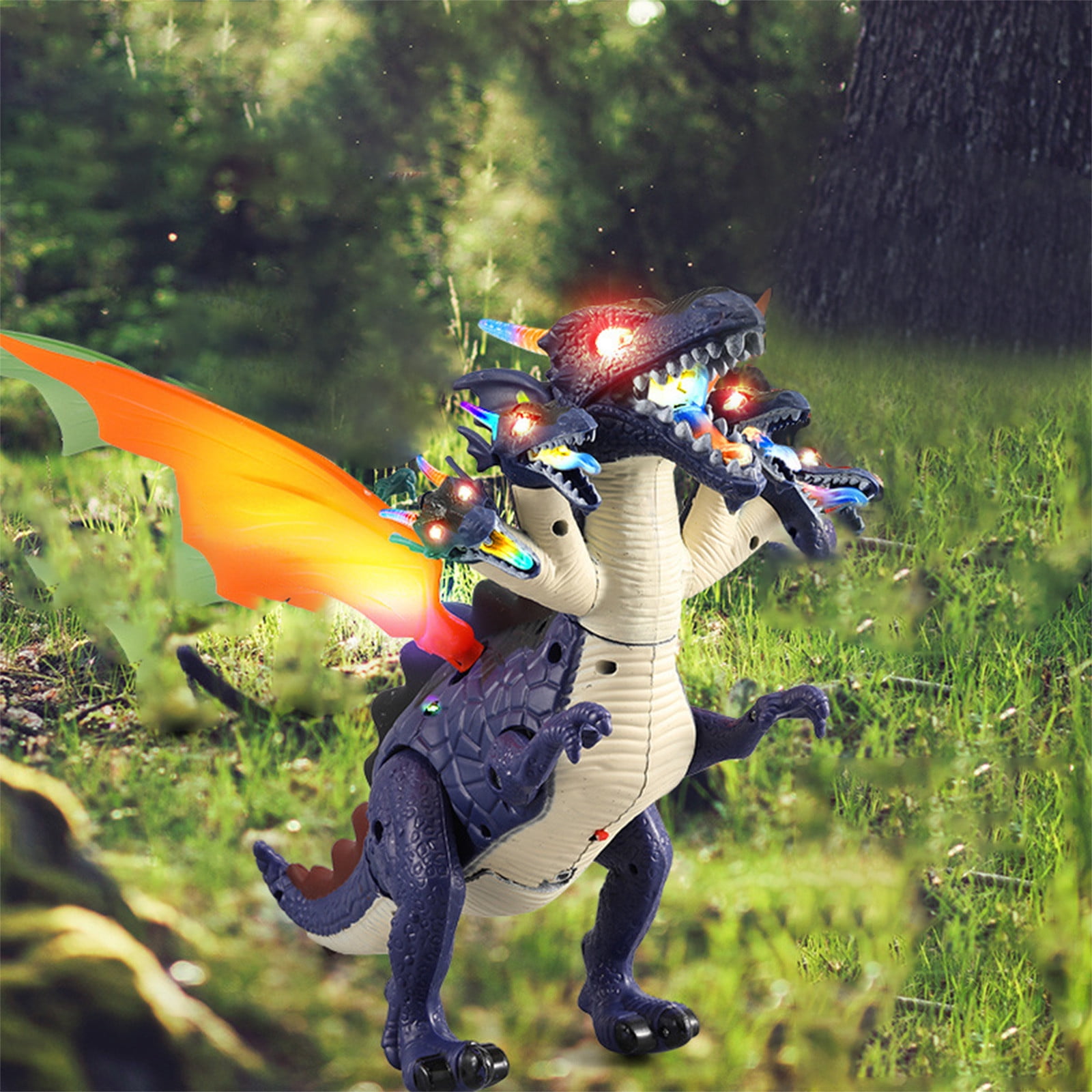 Dinosaur With Five Heads Walking Dinosaur Dinosaur Robot With Realistic Dinosaur With Five Heads Walking Dinosaur Dinosaur Robot With Realistic