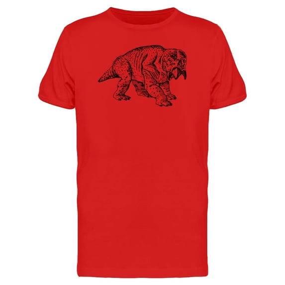 Dinosaur With Weird Mouth Tee Men's -Image by Shutterstock