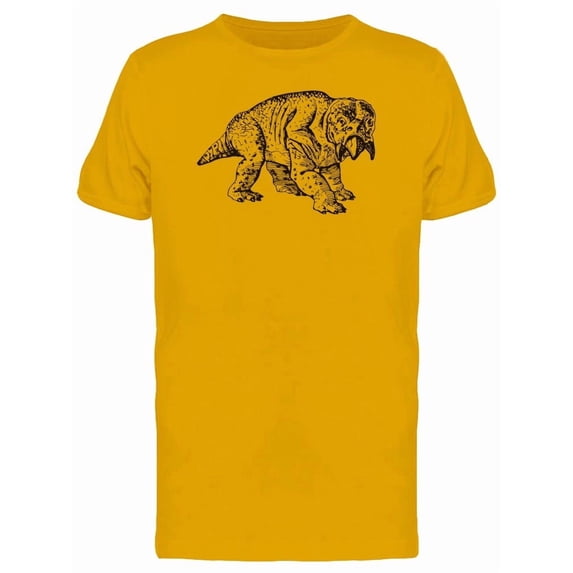 Dinosaur With Weird Mouth Tee Men's -Image by Shutterstock