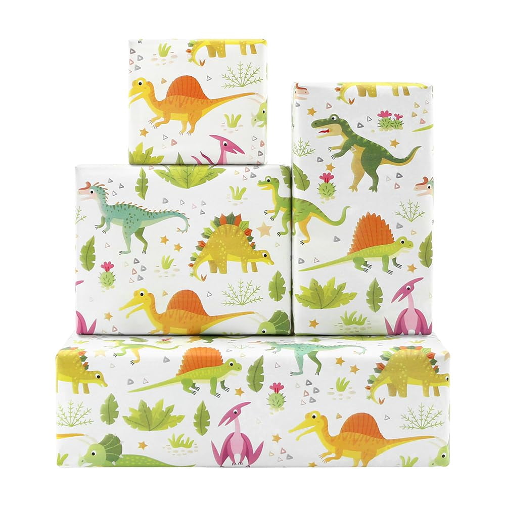 Dinosaur Wrapping Paper Luxury Gift Wrap Dinosaur Gift